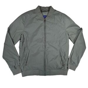 Simply Styled Mens Gray Full Zip Lightweight Bomber Jacket Size M Sears